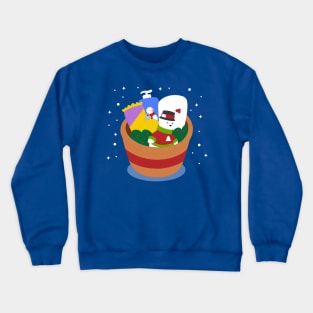 Hand Drawn Christmas Box Crewneck Sweatshirt